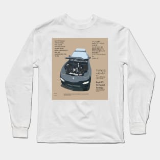 Mazda RX7; The power of the rotary. Long Sleeve T-Shirt